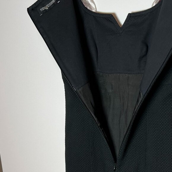 Thick fabric dark green dress size on a tag is 42, but fit size S - Picture 5 of 5